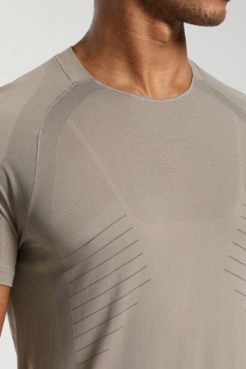 Quilted Bomber Jacket With Ribbed Trims