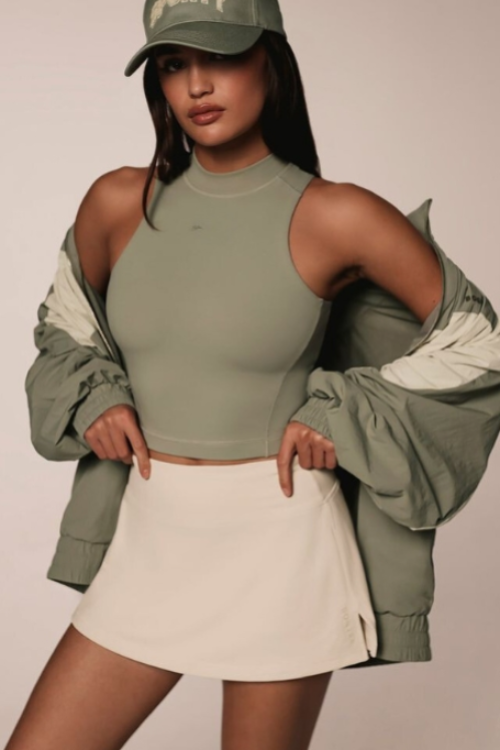 Basic Colored Sweatpants With Elastic Hems